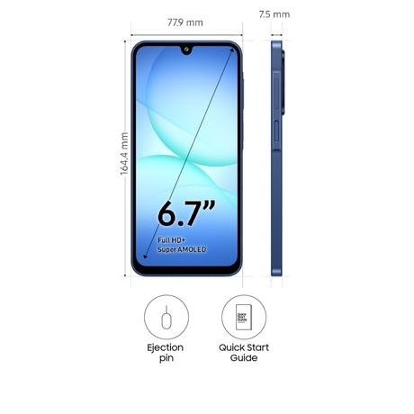 Samsung Galaxy A17 5G 128 GB, 6 GB RAM, Blue, Mobile Phone (Without Travel Adaptor)-14