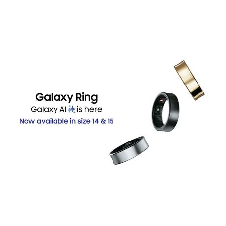 Samsung Galaxy Ring Titanium Size 12, Gold-2