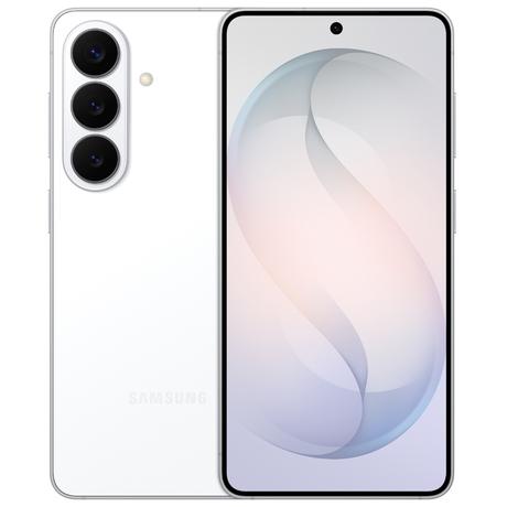 Samsung Galaxy S26 5G 256 GB, 12 GB RAM with AI Phone, Photo Assist, Creative Studio, 4300 mAh Battery, White, Mobile Phone-0