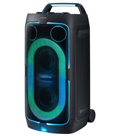 Samsung 240 W Bluetooth Party Sound Tower with in-Built Battery, 18 Hours of Playtime, Party Lights +, Grip & Roll, Splashproof IPX4, Waveguide, USB Input, 3.5 mm Jack, (MX-ST50F/XL, Black)-13