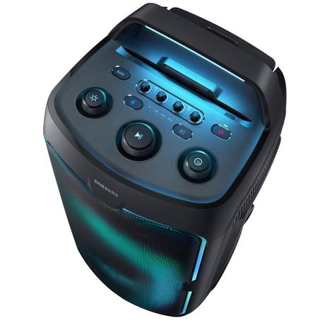 Samsung 240 W Bluetooth Party Sound Tower with in-Built Battery, 18 Hours of Playtime, Party Lights +, Grip & Roll, Splashproof IPX4, Waveguide, USB Input, 3.5 mm Jack, (MX-ST50F/XL, Black)-15