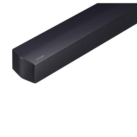 Samsung 300 W 2.1 ch Soundbar with Dolby Audio, DTS Virtual:X, 3D Surround Sound, Bass Boost, Adaptive Sound, Voice Enhance, Game Mode, Night Mode, HDMI ARC, Optical In, Bluetooth, USB, Wireless Subwoofer (HW-B45EF/XL, Titan Black)-1