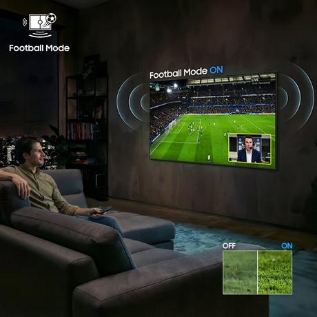 Samsung 139 cm (55 inches) Mini LED 4K AI Smart TV, 55M70H, Black-7
