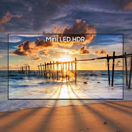 Samsung 190 cm (75 inches) Mini LED 4K AI Smart TV, 75M70H, Black-1
