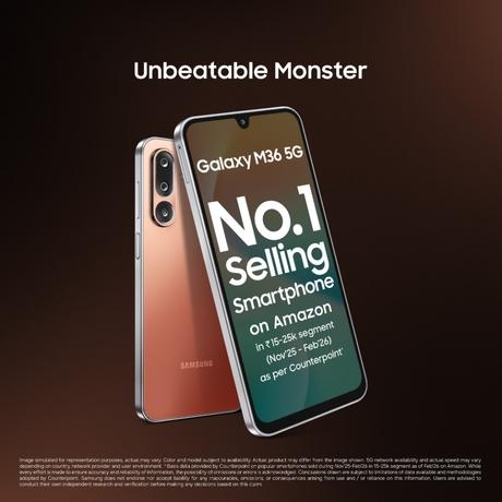 Samsung M36 5G 128 GB, 8 GB RAM, Orange, Mobile Phone-7