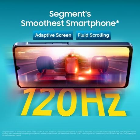 Samsung F70e 5G 128 GB, 4 GB RAM, Dark Blue, Mobile Phone-4