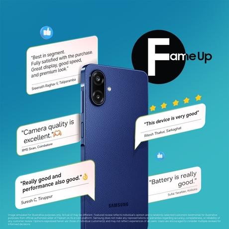 Samsung F70e 5G 128 GB, 4 GB RAM, Dark Blue, Mobile Phone-7