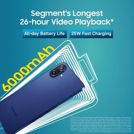 Samsung F70e 5G 128 GB, 6 GB RAM, Dark Blue, Mobile Phone-5