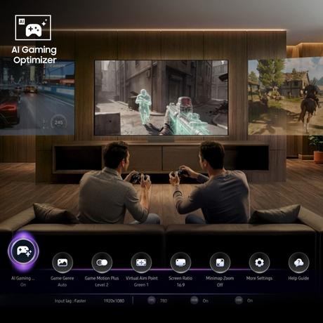 Samsung 109.22 cm (43 inches), Neo QLED 4K Samsung Vision AI Smart 2026 TV, Black, QA43QN70HAULXL-7