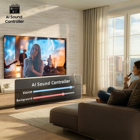 Samsung 138 cm (55 inches), Mini LED 4K Samsung Vision AI Smart 2026 TV, Black, UA55M80HAULXL-8