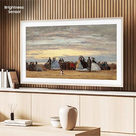 Samsung 109.22 cm (43 inches), The Frame 4K Vision AI Smart TV, Black, QA43LS03HEULXL-9