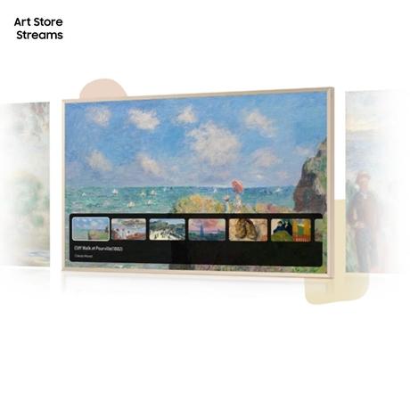 Samsung 138 cm (55 inches), The Frame 4K Vision AI Smart TV, Black, QA55LS03HEULXL-9