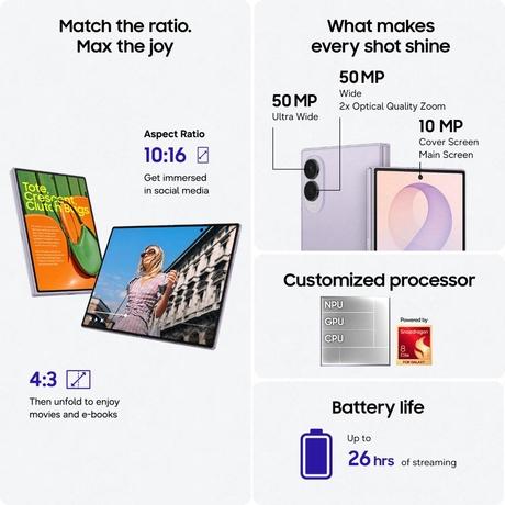 Samsung Galaxy Z Fold8 5G 512 GB, 12 GB RAM, Graphite, Mobile Phone-3