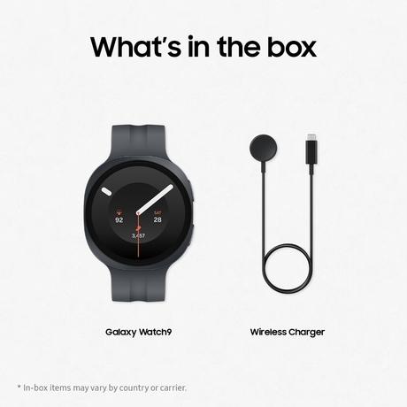 Samsung Galaxy Watch 9 Smartwatch (44mm Bluetooth, Graphite)-9