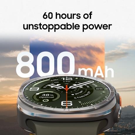 Samsung Galaxy Watch Ultra 2 Smartwatch (47mm LTE, Titanium Silver)-2