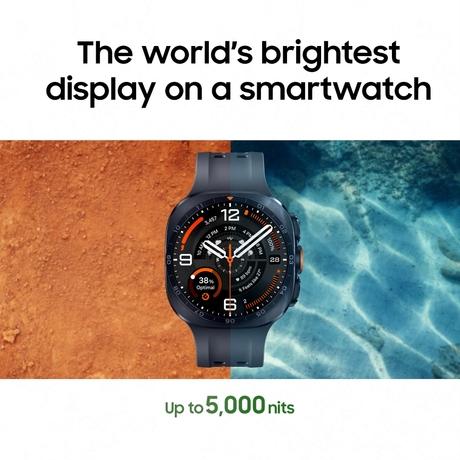 Samsung Galaxy Watch Ultra 2 Smartwatch (47mm LTE, Titanium Silver)-3