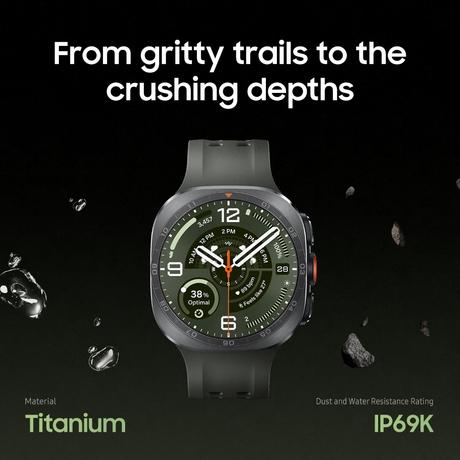 Samsung Galaxy Watch Ultra 2 Smartwatch (47mm LTE, Titanium Silver)-4