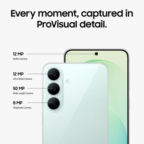 Samsung Galaxy S26 FE 5G 256 GB, 8 GB RAM with Galaxy AI, 50 MP Camera with Provisual Engine, My FanCam, Photo Assist, Super Steady Video, Dynamic AMOLED 2X, IP68, 8K Video Recording, Pistachio, Mobile Phone-2