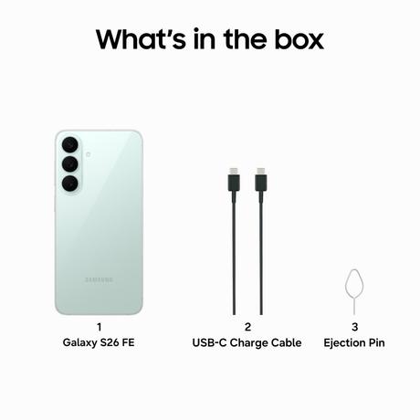 Samsung Galaxy S26 FE 5G 256 GB, 8 GB RAM with Galaxy AI, 50 MP Camera with Provisual Engine, My FanCam, Photo Assist, Super Steady Video, Dynamic AMOLED 2X, IP68, 8K Video Recording, Pistachio, Mobile Phone-8