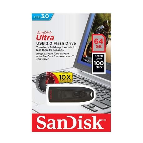 SanDisk Pen Drive 64 GB CZ48 Ultra USB 3, 130 MB/s-3