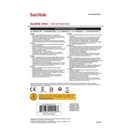 SanDisk Pen Drive 64 GB CZ48 Ultra USB 3, 130 MB/s-4