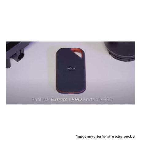 SanDisk E81 1TB Extreme Pro Portable SSD 2000MB/s R/ W, Upto 3 meter drop protection with IP65 water and dust resistance, Metal Enclosure, PC, MAC & TypeC Smartphone Compatible, 5Y Warranty,External SSD-15