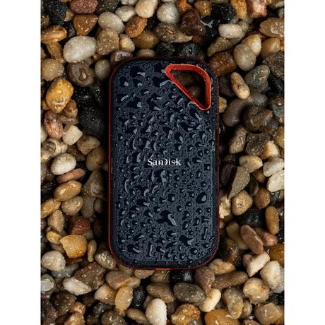 SanDisk E81 1TB Extreme Pro Portable SSD 2000MB/s R/ W, Upto 3 meter drop protection with IP65 water and dust resistance, Metal Enclosure, PC, MAC & TypeC Smartphone Compatible, 5Y Warranty,External SSD-8