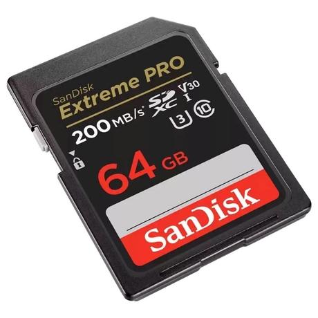 SanDisk 64 GB Extreme Pro SD UHS-I Memory Card with Up to 200 MB/Sec Read Speed-1