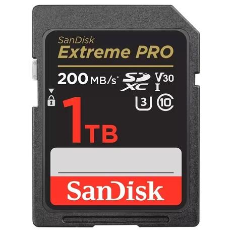 SanDisk 1 TB Extreme Pro SD UHS-I Memory Card with Up to 200 MB/Sec Read Speed-0