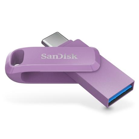SanDisk Ultra Dual Drive Go Pen Drive, USB Type-C, 1 TB, 400 MB/sec, Lavender-0