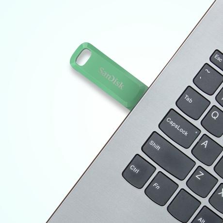 SanDisk Ultra Dual Drive Go Pen Drive, USB Type-C, 128 GB, 400 MB/sec, Absinthe Green-4