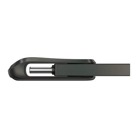 SanDisk Mobile Pen Drive Luxe 128 GB, USB Type A & USB C Connector, Up to 400 MB/sec, Grey-2