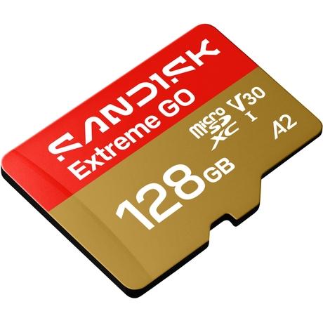 SanDisk Extreme GO UHS I 128 GB microSD Memory Card-1