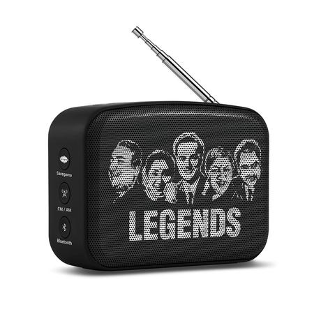 Saregama Carvaan Mini Hindi 3- Music Player with Bluetooth/FM/AM/AUX (Moonlight Black)-1