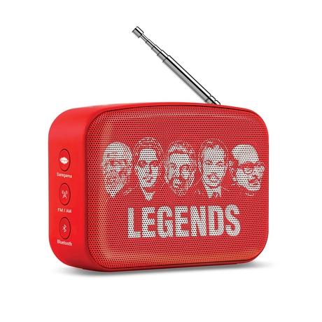 Saregama Carvaan Mini Malayalam 3- Music Player with Bluetooth/FM/AM/AUX (Sunset Red)-1