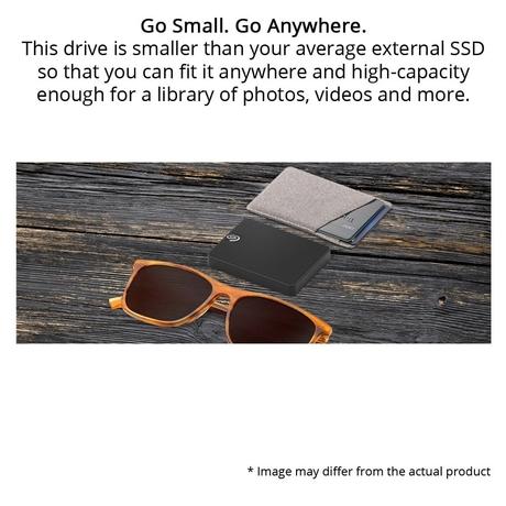 Seagate 500 GB Expansion SSD Portable Hard Disk Drive (HDD), STJD500400 Black-3