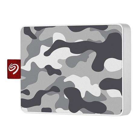 Seagate 500 GB One Touch Special Edition SSD Portable Hard Disk Drive (HDD), STJE500404 Gray-0