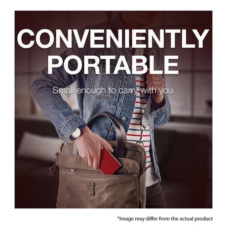 Seagate One Touch 1 TB External HDD with Password Protection - Red, for Windows and Mac, with 3 Year Data Recovery Services, and 4 Months Adobe CC Photography (STKY1000403)-2