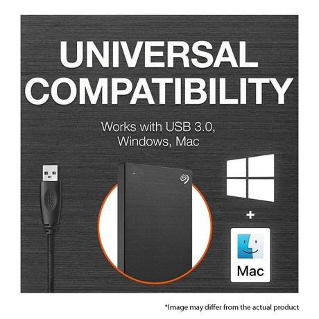 Seagate One Touch 2 TB External HDD with Password Protection - Black, for Windows and Mac, with 3 Year Data Recovery Services (STKY2000400)-3