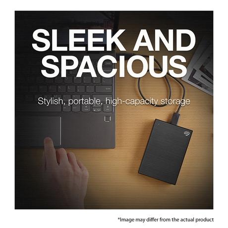 Seagate One Touch 5 TB External HDD with Password Protection - Black, for Windows and Mac, with 3 Year Data Recovery Services (STKZ5000400)-1