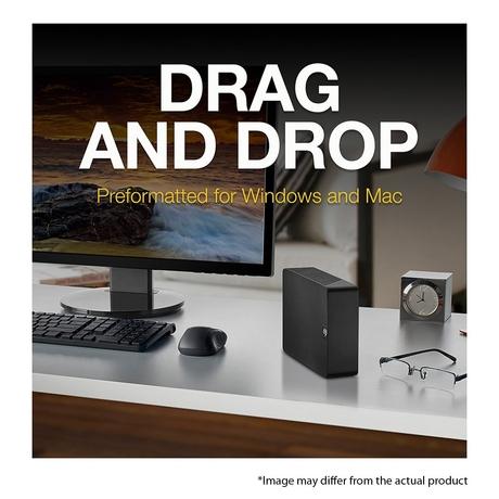 Seagate Expansion 10 TB Desktop External HDD - 8.89 cm (3.5 Inch) USB 3.0 for Windows and Mac with 3 Year Data Recovery Services, Portable Hard Drive (STKP10000400)-5