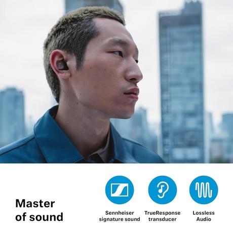 Sennheiser Momentum 4 TWS Earbuds, Black Copper-1