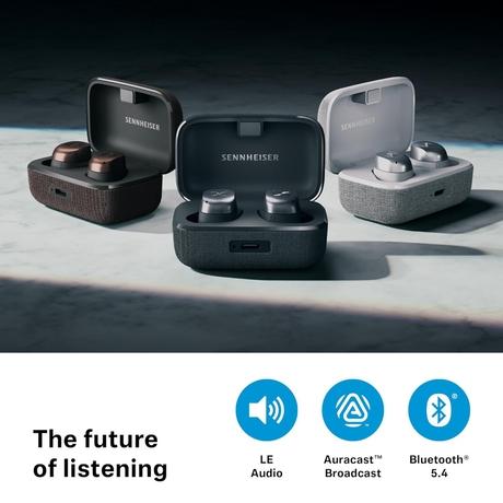 Sennheiser Momentum 4 TWS Earbuds, Black Copper-2