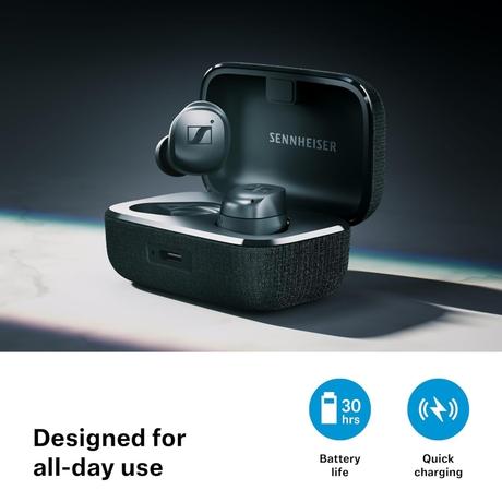 Sennheiser Momentum 4 TWS Earbuds, Black Copper-3