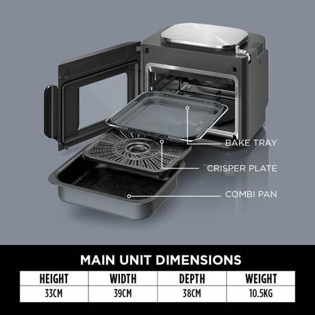 Ninja 12.5 L Multicooker 1780 W, Grey, SFP701-1