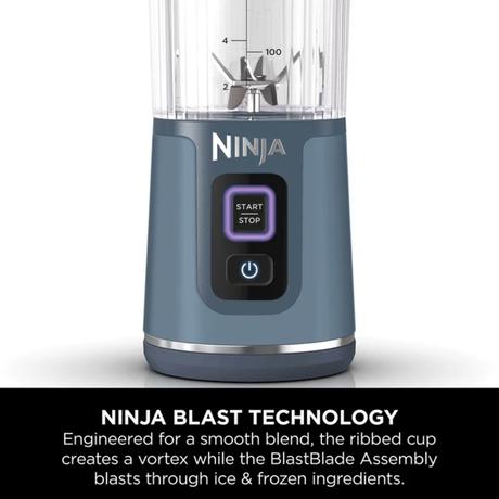 Ninja Blast Portable Cordless Blender, Black, BC151INBK-2