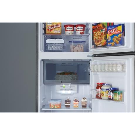 Sharp 342 L 2 Star Frost Free Double Door Refrigerator, Silver, SJ-EP35T-SL-3