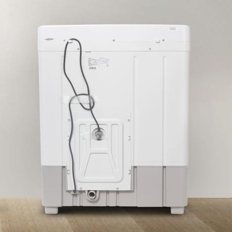 Sharp PureWave 7 Kg Top Load Semi-Automatic Washing Machine, ES-SD70NB-PR, Ruby Red-6