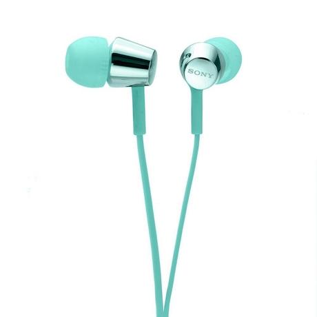 Sony MDR-EX155AP Wired Earphone with Inline Remote and Mic for Hands-free Calls, Light Blue-3