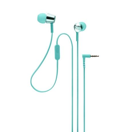 Sony MDR-EX155AP Wired Earphone with Inline Remote and Mic for Hands-free Calls, Light Blue-4